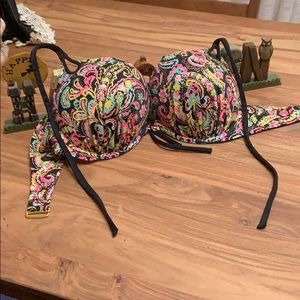 Paisley color bathing suite top
